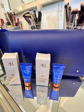 New Augustinus Bader Mini Rich & Body Cream w/Bag